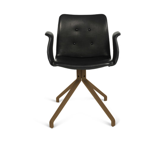 Primum Arm Chair smoked oak base | Sedie | Bent Hansen