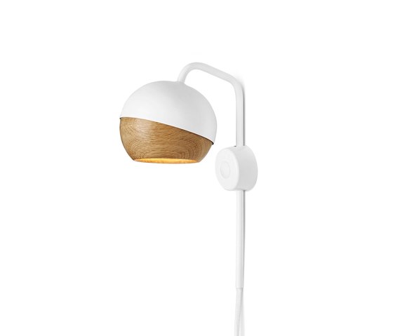 Ray Wall Lamp - White | Lámparas de pared | Mater
