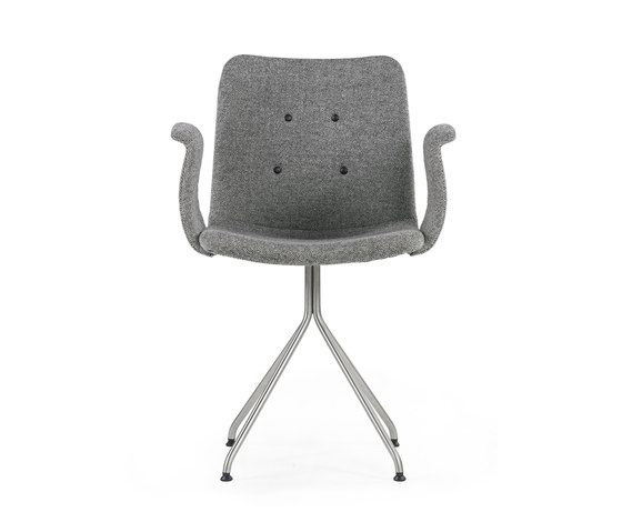 Primum Arm Chair stainless fixed base | Stühle | Bent Hansen