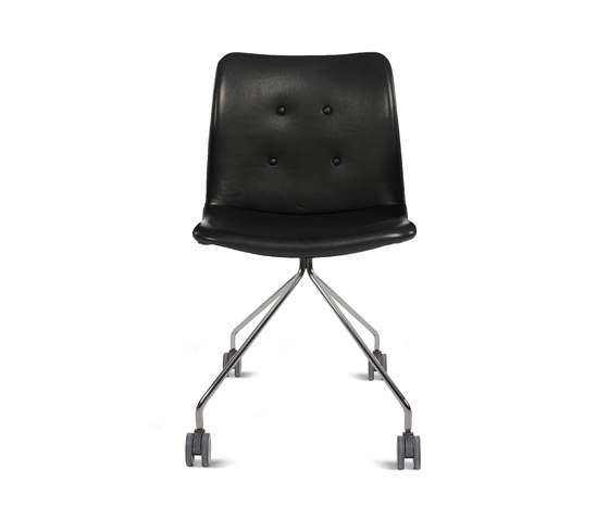 Primum Chair chrome wheel base | Sillas | Bent Hansen