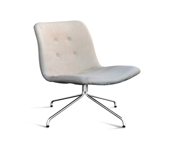 Primum Lounge Chair chrome base | Poltrone | Bent Hansen