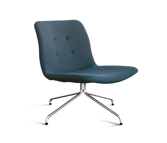 Primum Lounge Chair chrome base | Poltrone | Bent Hansen