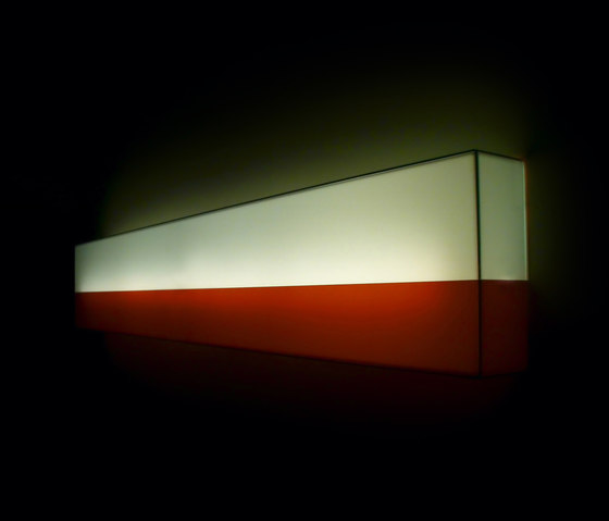 Luma Light | Long Horizontal: Aegean and Dark Bronze | Lampade parete | Videre Licet