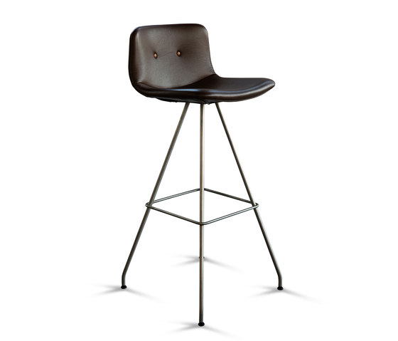 Primum Bar Stool High stainless base | Bar stools | Bent Hansen