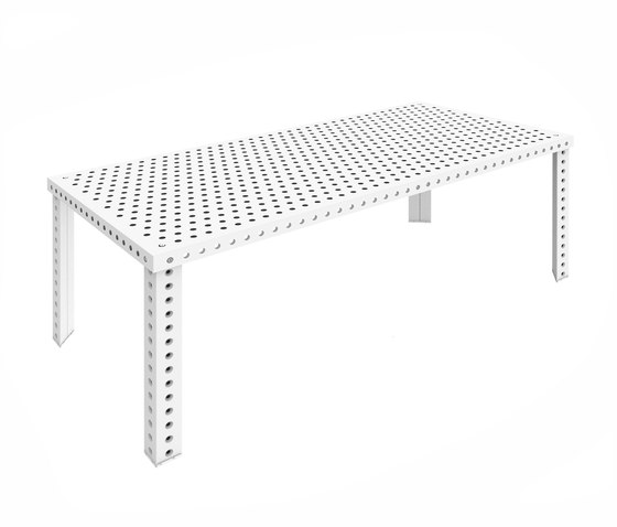 3+ Table L | white matt | Tables de repas | Zieta