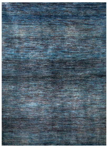 Gabbehs Abstract & Plain Abrash Blue | Alfombras / Alfombras de diseño | Zollanvari