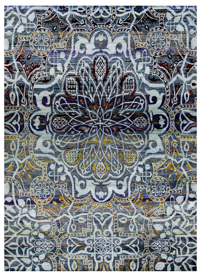 Kundan Diffusion Koti Silk Mudejar Medaillon | Tappeti / Tappeti design | Zollanvari