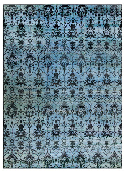 Kundan Diffusion Koti Silk Vintage Velvet 1 | Formatteppiche | Zollanvari