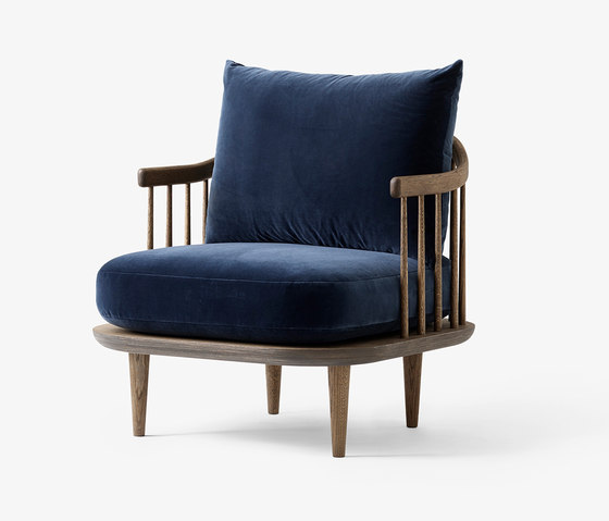 Fly SC10 Smoked Oiled Oak w. Velvet 10 Twilight | Armchairs | &TRADITION