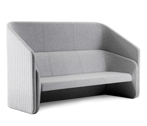 Race 3 seater sofa with screen | Divani | Johanson Design