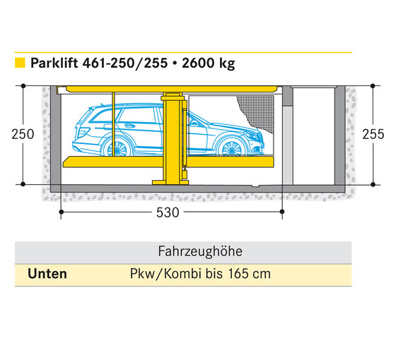 Parklift 461 | Mechanic parking systems | Wöhr