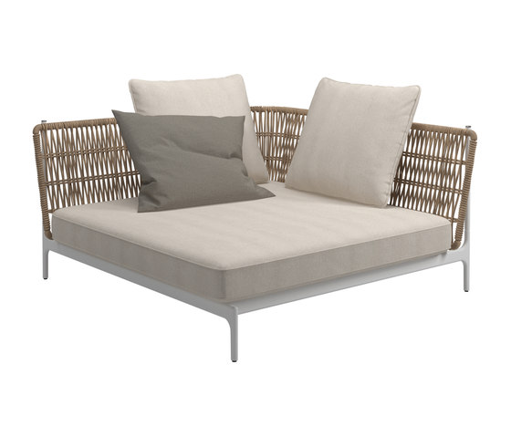 Grand Weave Large Corner Unit | Seating islands | Gloster Furniture GmbH