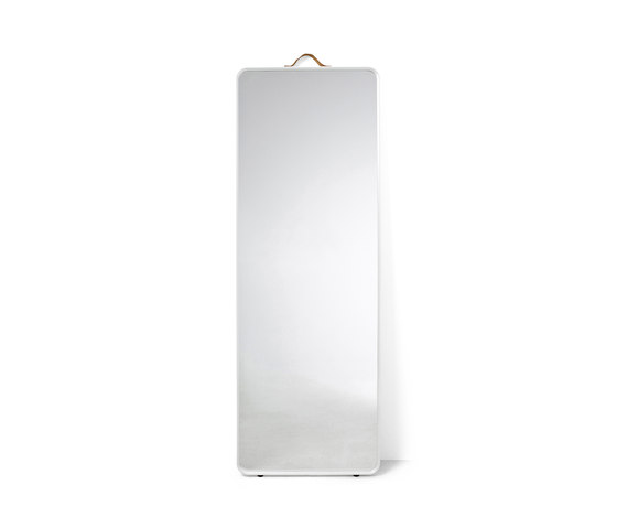 Norm Floor Mirror | White | Miroirs | Audo Copenhagen