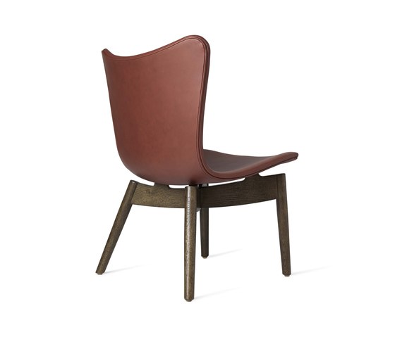 Shell Lounge Chair - Ultra Cognac - Sirka Grey Oak | Armchairs | Mater