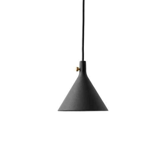 Cast Pendant Lamp | Shape 1 Black | Lámparas de suspensión | Audo Copenhagen