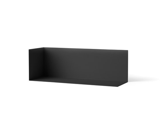Corner Shelf | Wall L Black | Étagères | Audo Copenhagen