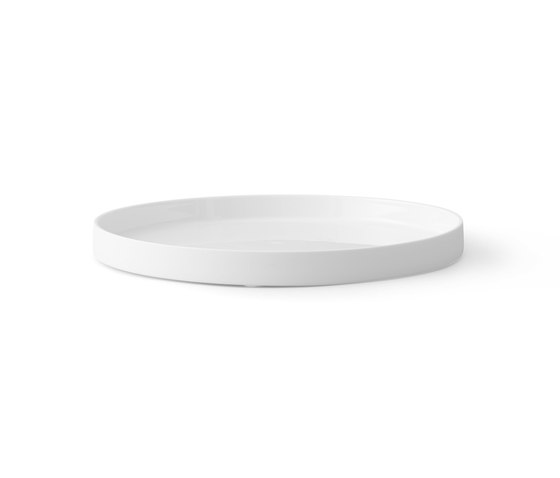 Cylindrical Tray | L White | Bowls | Audo Copenhagen