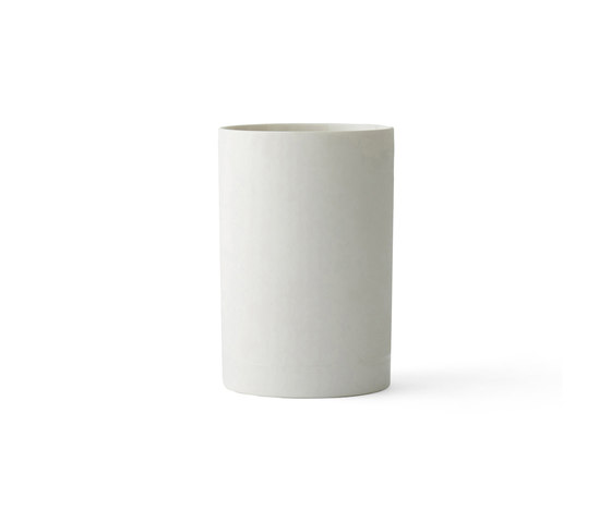 Cylindrical Vase | S White | Vasen | Audo Copenhagen