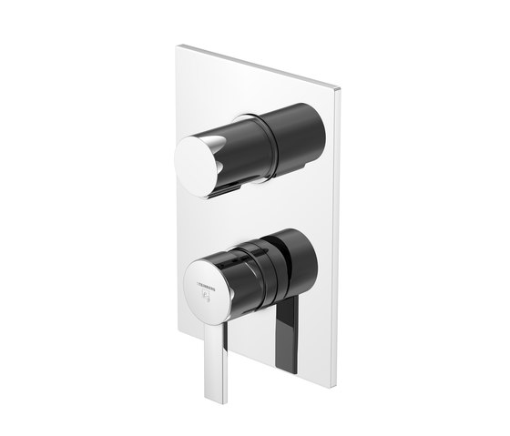 120 2202 1 Finish set for single lever shower mixer with integrated 3-way diverter | Grifería para duchas | Steinberg