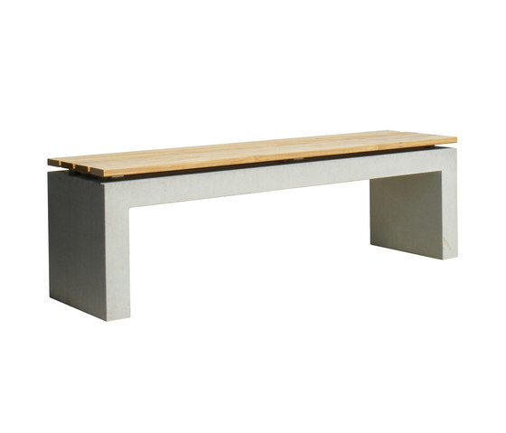 San Vito 1400 Concrete bench | Bancs | OGGI Beton