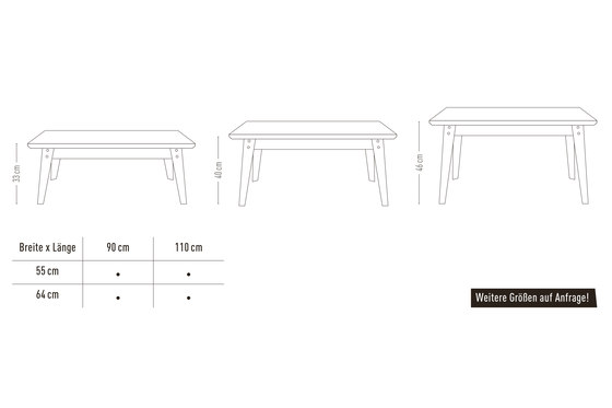 6GRAD | coffee table | Tables basses | Jan Cray