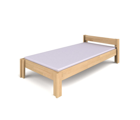Basic bed with headboard DBB-130.1   | Letti infanzia | De Breuyn