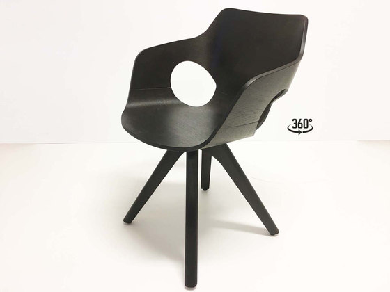 Curved Solid Chair | Chaises | dutchglobe