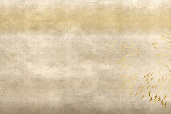Gold Aurea by GLAMORA | Bespoke wall coverings