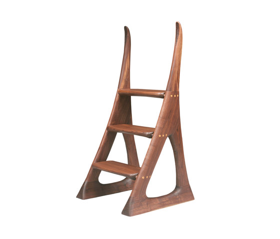 Crest ladder | Scalette libreria | Brian Fireman Design