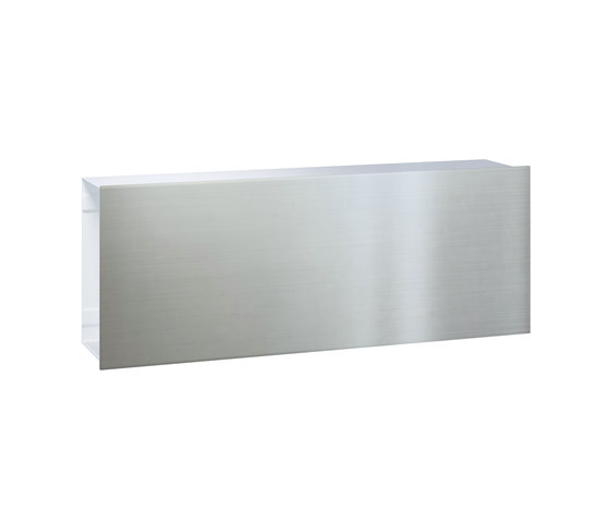 Newspaper slot | Flat Wide | stainless steel | Mailboxes | Serafini