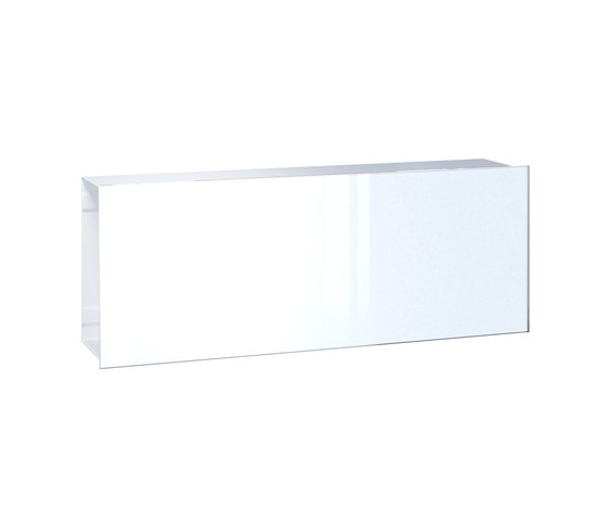 Newspaper slot | Flat Wide | glass | Mailboxes | Serafini