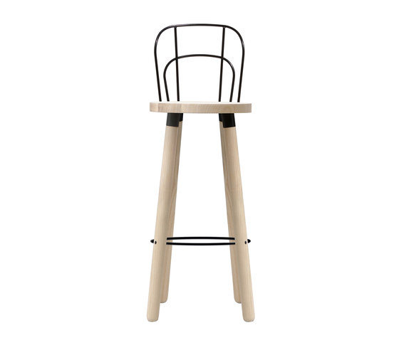 Partridge Bar Stool with Backrest | Barhocker | DesignByThem