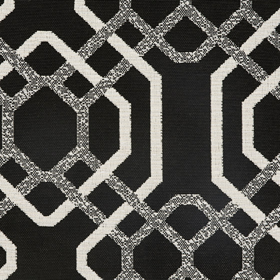 Alexandria | Black & White | Tissus d'ameublement | Anzea Textiles