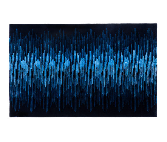 Crossfader into the blue | Tapis / Tapis de designers | kymo