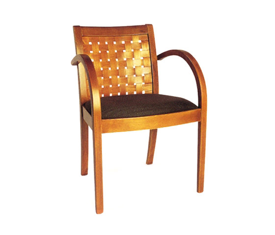 Wood Dining Chair with Armrest | Stühle | BK Barrit