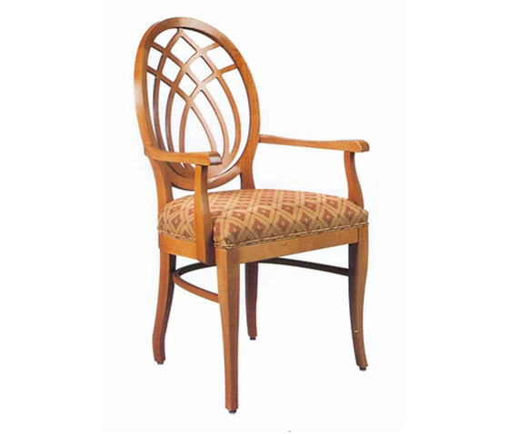 Wood Dining Chair with Armrest | Chairs | BK Barrit