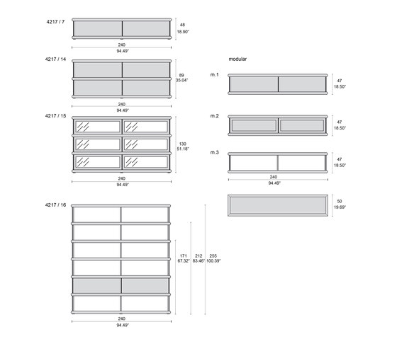 4217 sideboards | Sideboards | Tecni Nova