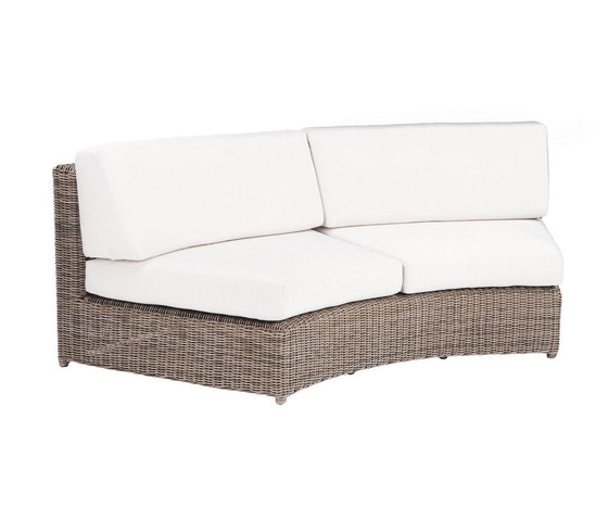 Sag Harbor Sectional Cuved Settee | Poltrone | Kingsley Bate