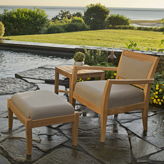 Sonoma Club Chair + Ottoman | Armchairs | Kingsley Bate