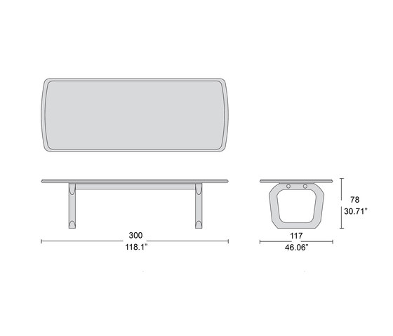 4421/8 mesa comedor (rectangular) | Mesas comedor | Tecni Nova