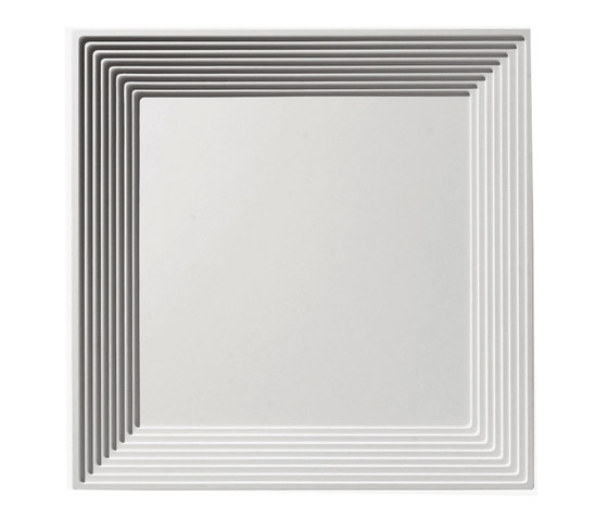Art Deco Coffer Ceiling Tile | Lastre minerale composito | Above View Inc