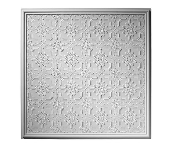 Bell & Flower Ceiling Tile | Compuesto mineral planchas | Above View Inc