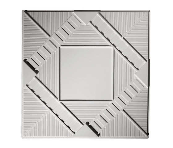 Deco 2 - Square Ceiling Tile | Mineral composite panels | Above View Inc