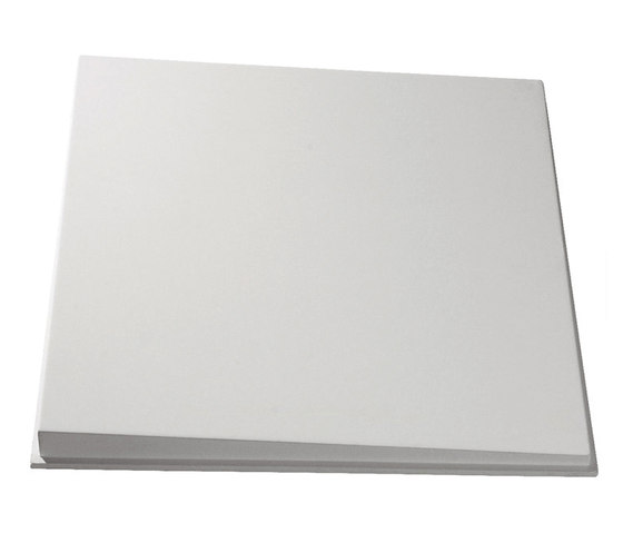 Diagonal Wedge Ceiling Tile | Mineralwerkstoff Platten | Above View Inc