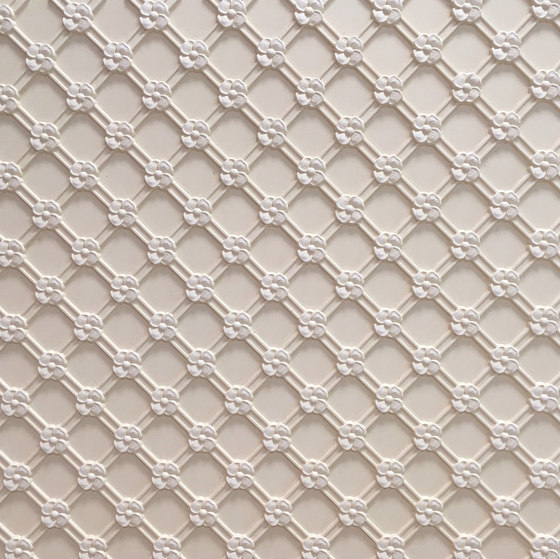 French Flower Ceiling Tile | Mineral composite panels | Above View Inc