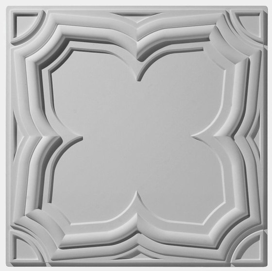 Gothic Tegular Ceiling Tile | Mineralwerkstoff Platten | Above View Inc