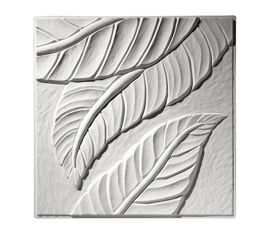 Palm Leaf Ceiling Tile | Mineral composite panels | Above View Inc