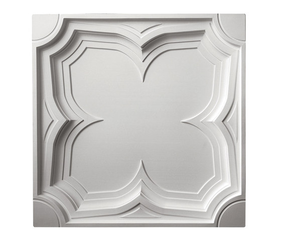 Gothic Coffer Ceiling Tile | Panneaux matières minérales | Above View Inc