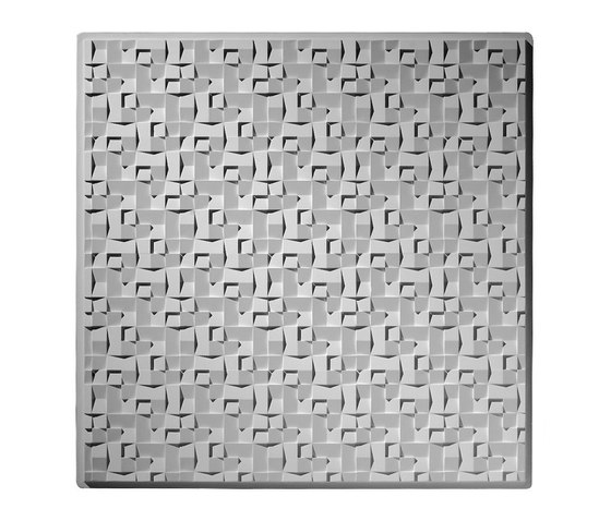 Random Cube Ceiling Tile | Mineral composite panels | Above View Inc