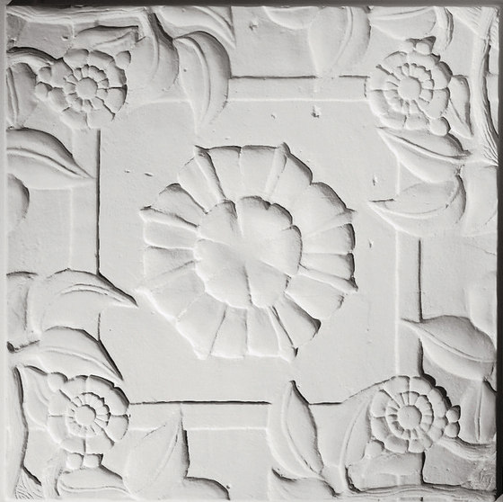 Spanish Rose Ceiling Tile | Compuesto mineral planchas | Above View Inc